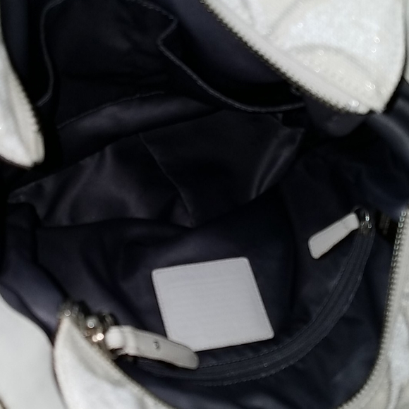 Coach Signature Logo Colette Large Tote Bag Yellow - Picture 8 of 10